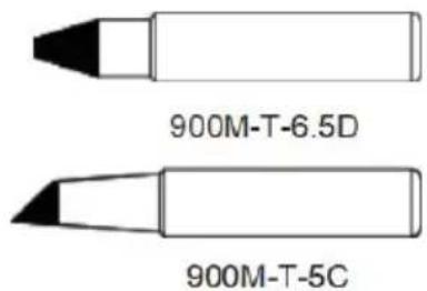 Vevor AM877D+ - 900M-T SERIES SOLDERING TIPS (AM877D+) - 6