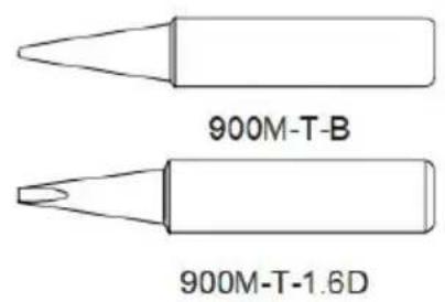 Vevor AM877D+ - 900M-T SERIES SOLDERING TIPS (AM877D+) - 2