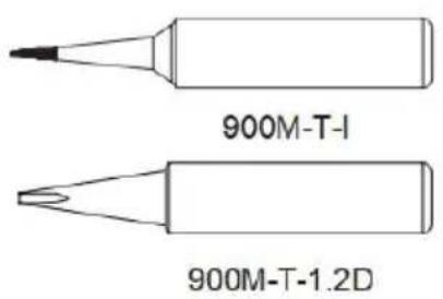 Vevor AM877D+ - 900M-T SERIES SOLDERING TIPS (AM877D+) - 1