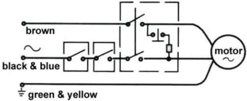 Vevor BS-115 - WIRING DIAGRAM - 1