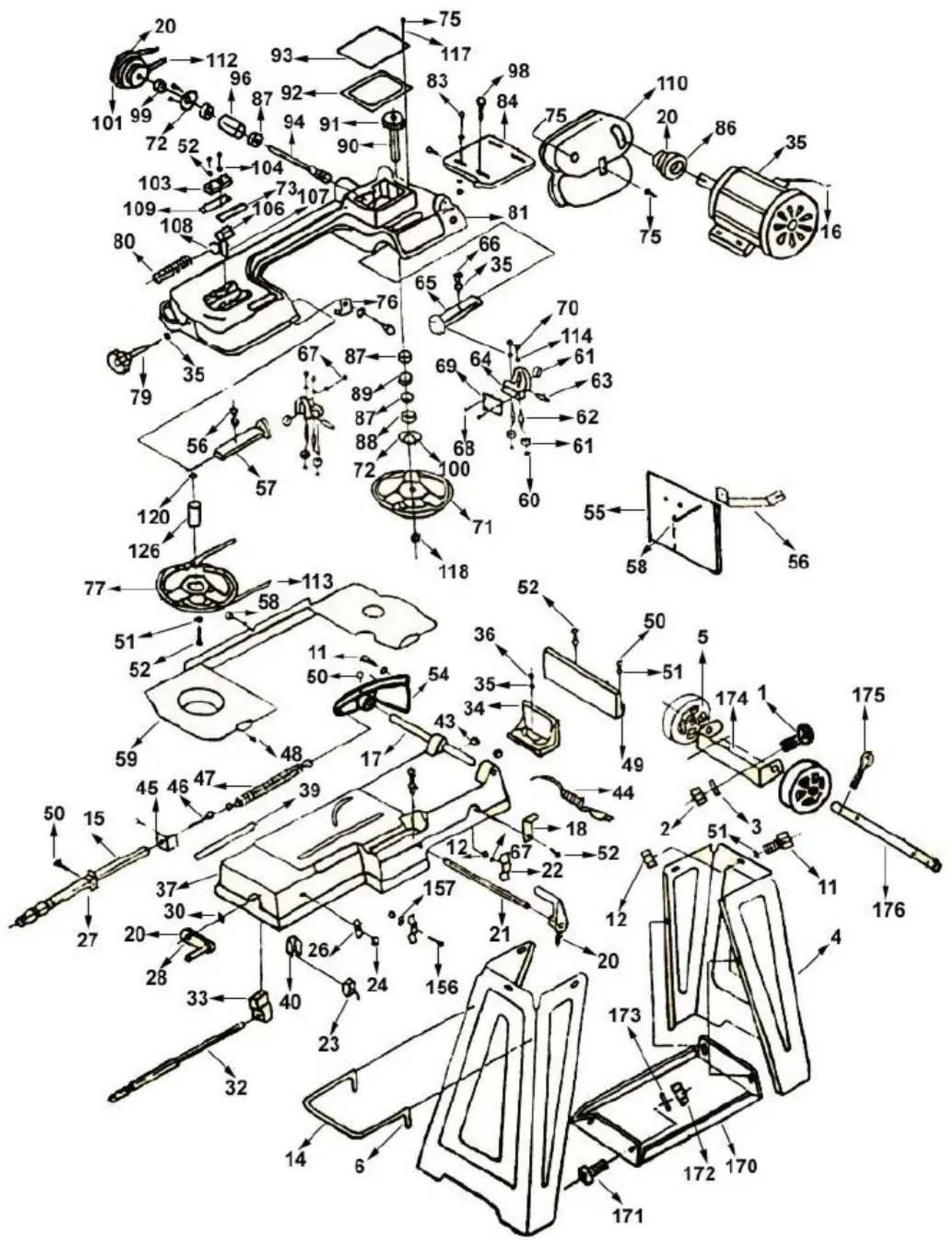 Vevor BS-115 - WIRING DIAGRAM - 3