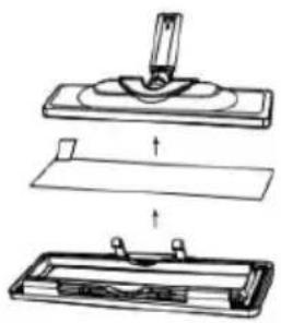 Vevor CB-101A - ⑥ Floor brush and carpet glider - 3