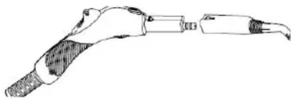 Vevor CB-101A - ① Tube rallonge - 2