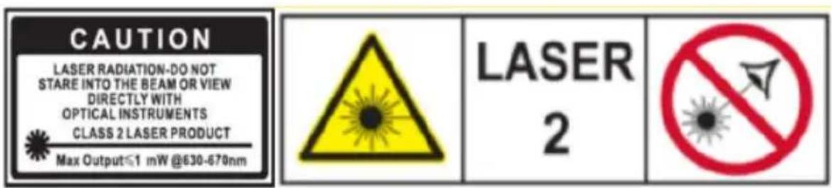 Vevor CM03 - WARNING: - 1
