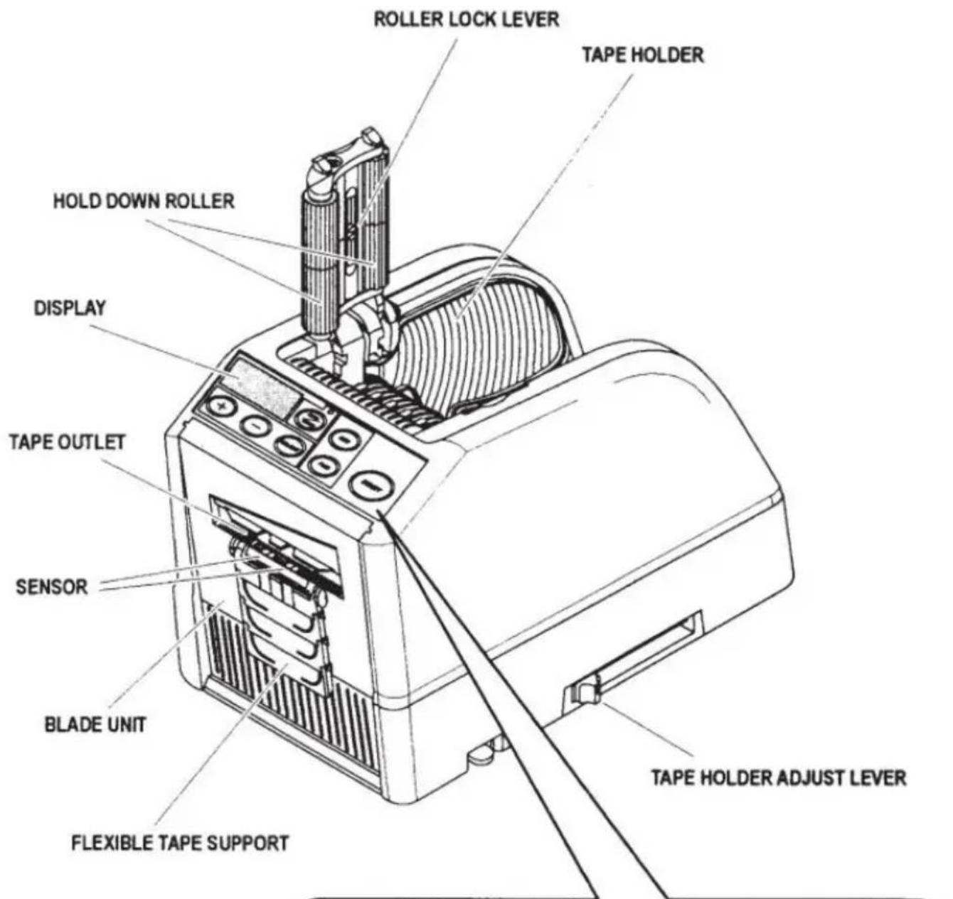 Vevor AT-60 - STRUCTURE DIAGRAM - 1