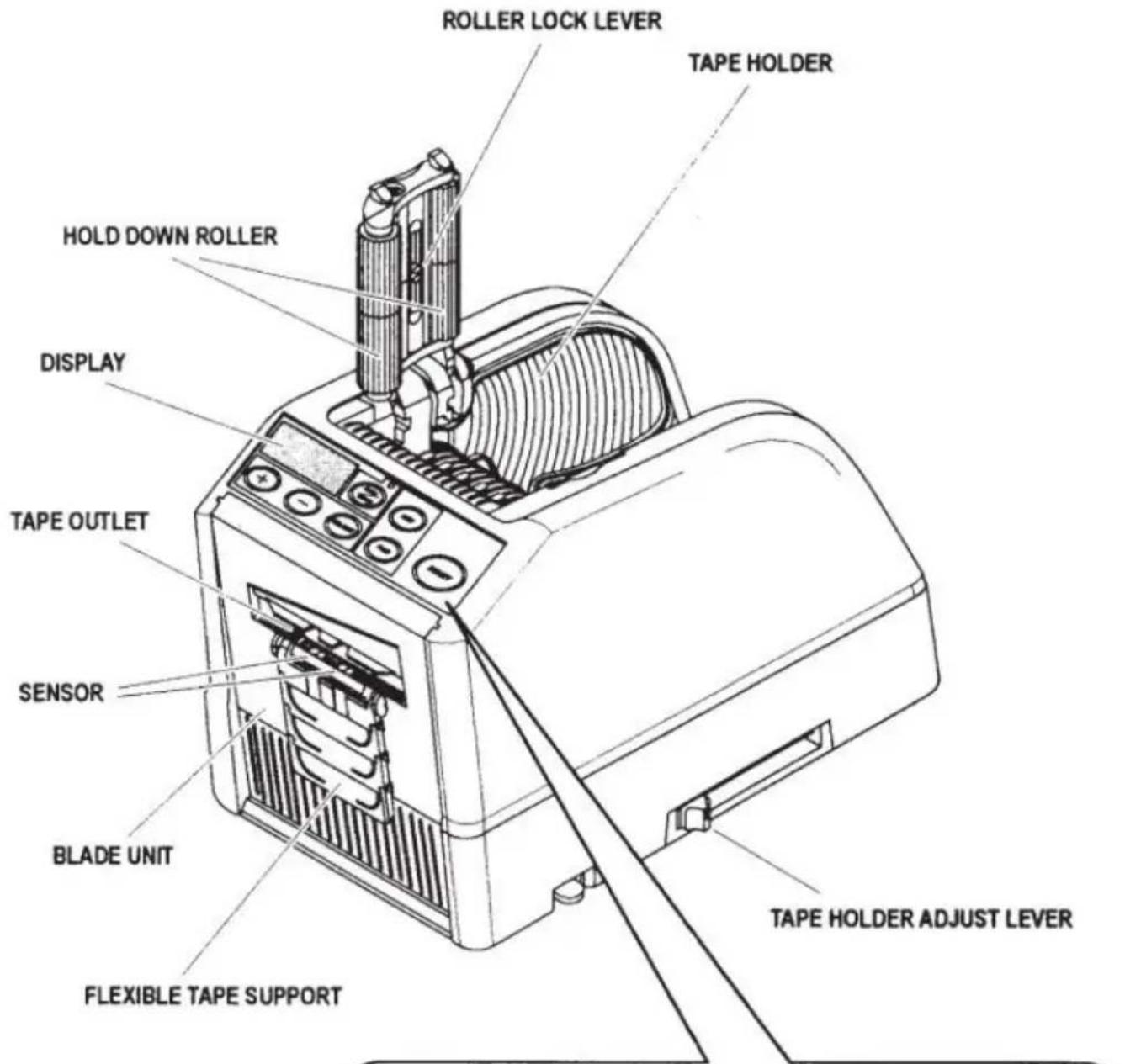 Vevor AT-60 - STRUCTURE DIAGRAM - 1