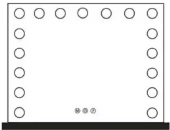 Vevor CQ8055 - Dresser Vanity Mirror - 2