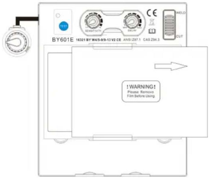 Vevor BY601E - Replacing inside clear Lens - 1