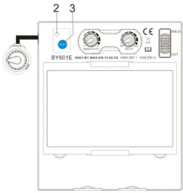 Vevor BY601E - Reset Button And Low Battery Indicator - 1