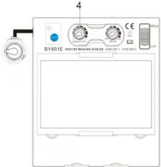 Vevor BY601E - Sensitivity Control - 1