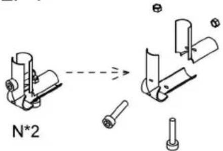 Vevor BJJ-JL7510 - ASSEMBLY STEPS - 4