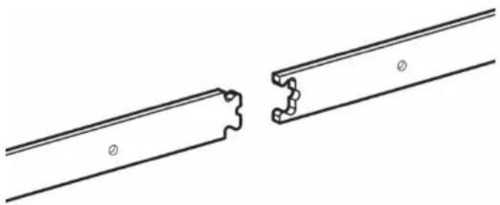 Vevor 8FT-2D-6K - Step-3: Install the guide rail - 2