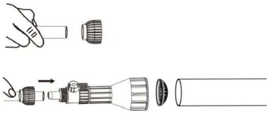 Vevor ASC-75 - Hose connection: - 1