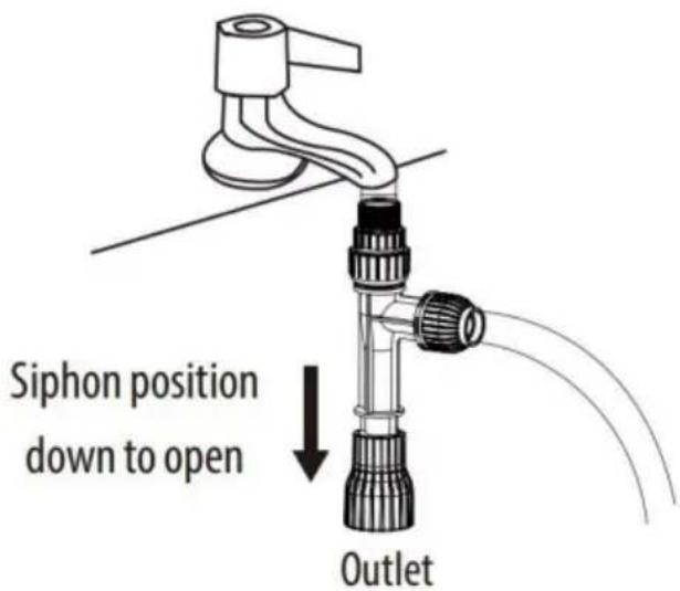 Vevor ASC-75 - Slangaansluiting: - 6