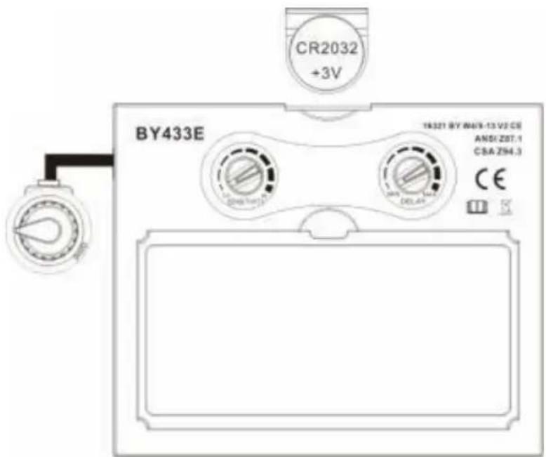 Vevor BY433E - REPLACEMENT DE LA BATTERIE - 1