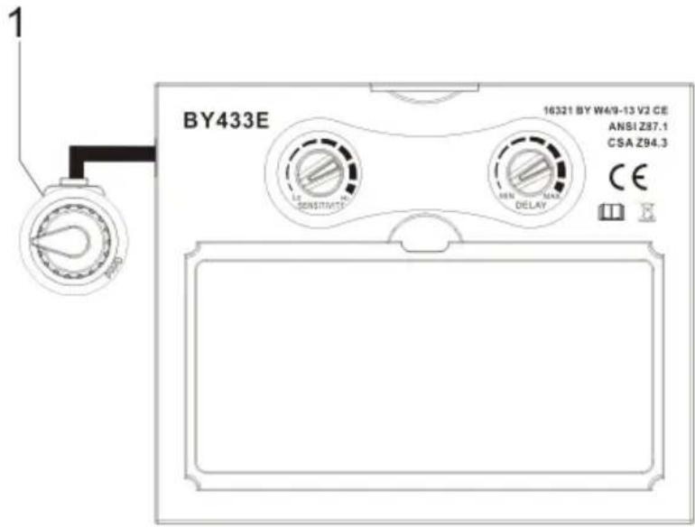 Vevor BY433E - Sensitivity Control - 2