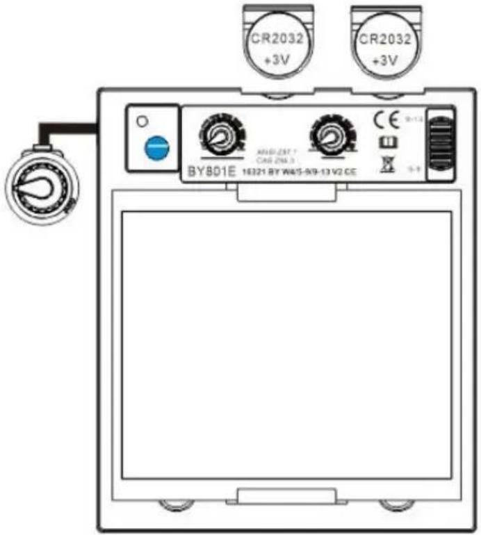 Vevor BY801E - REPLACING THE BATTERY - 1