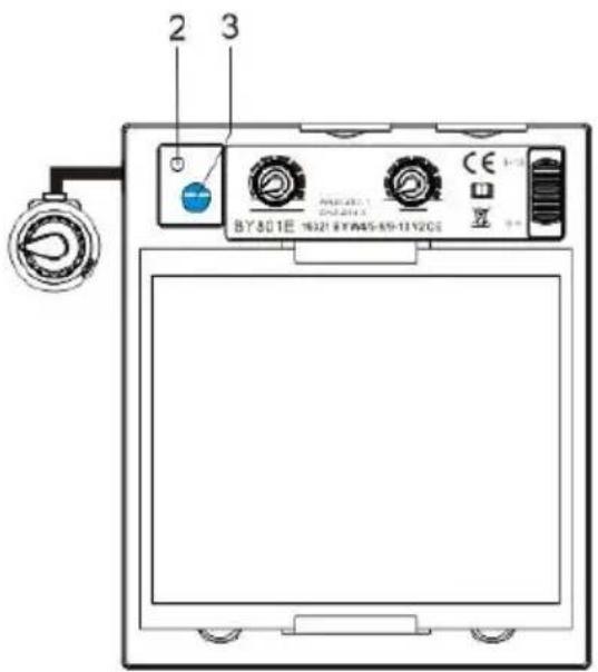 Vevor BY801E - Reset Button And Low Battery Indicator - 1