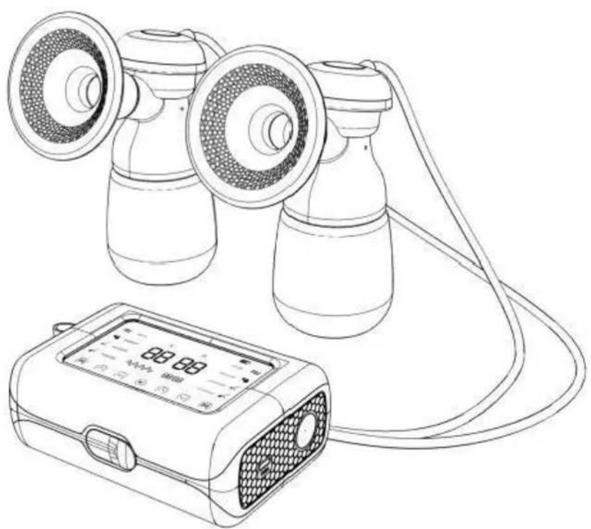 Vevor D-168 - ELECTRIC BREAST PUMP - 1