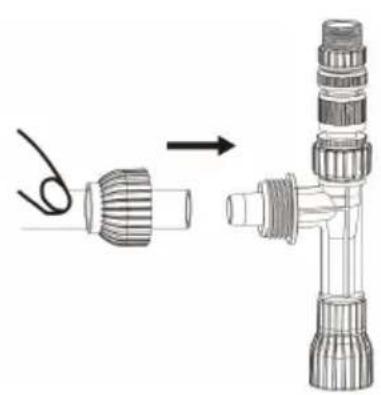 Vevor ASC-90 - Hose connection: - 2