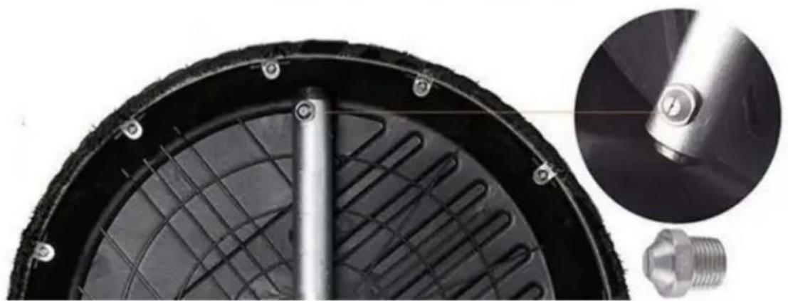 Vevor DD15P - Comment remplacer la buse du nettoyeur de surface - 1