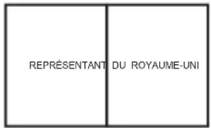 REPRÉSENTANT DU ROYAUME-UNI