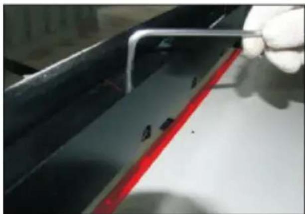 Vevor E490T - - Cutter adjustment - 4