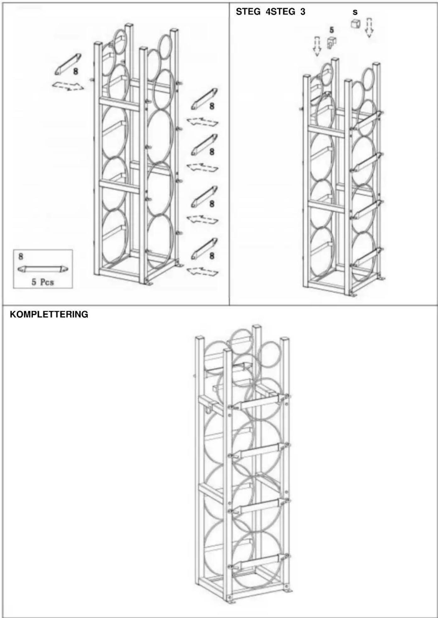 Vevor CTR330N - INSTRUKTIONER - 5
