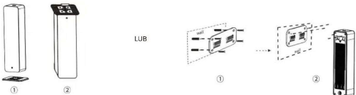 Vevor A316 - TRYB INSTALACJI - 1