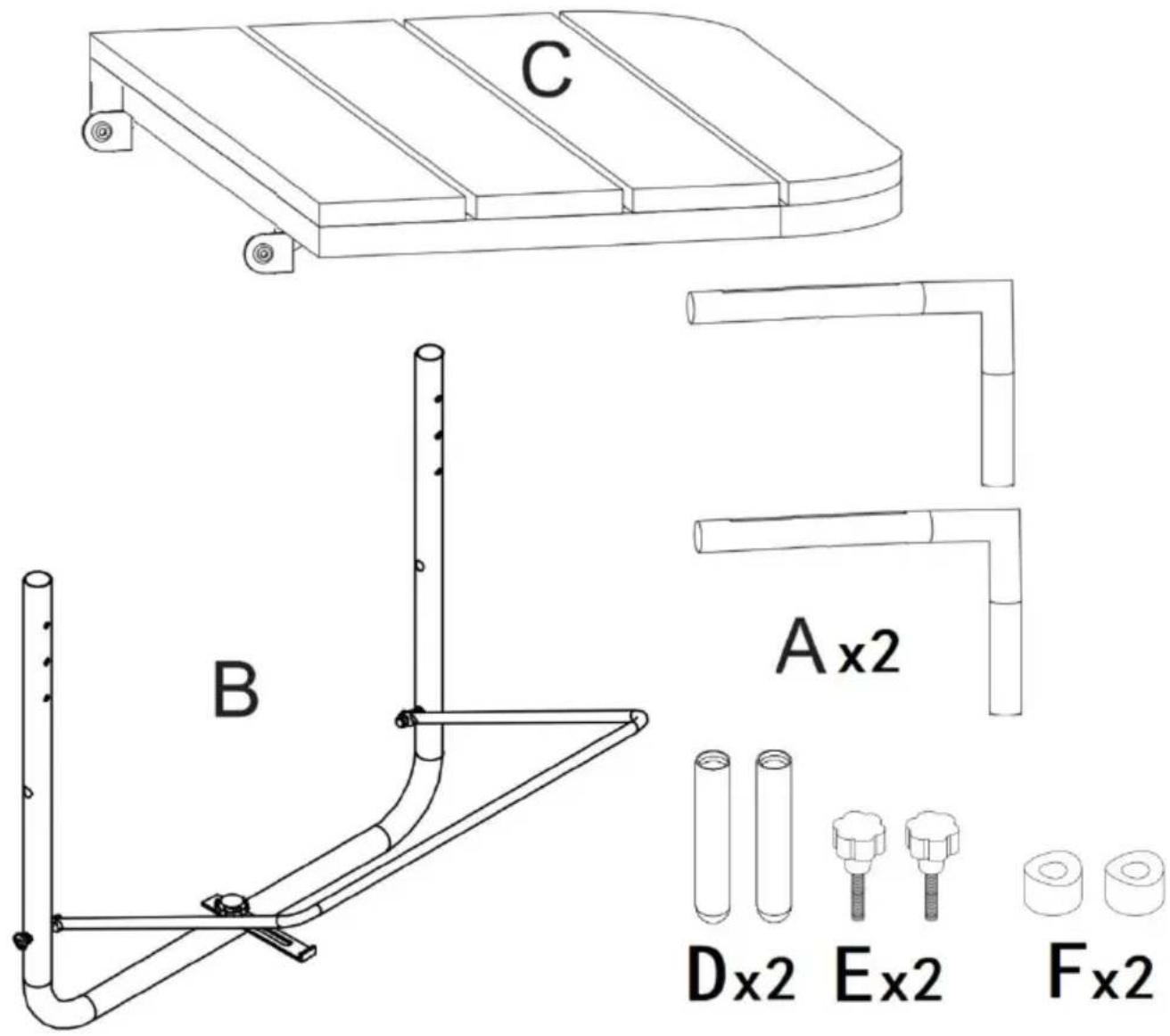 Vevor DL-BC01A - PARTS LIST - 1