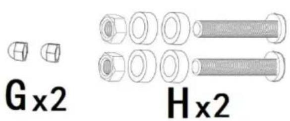 Vevor DL-BC01A - PARTS LIST - 2