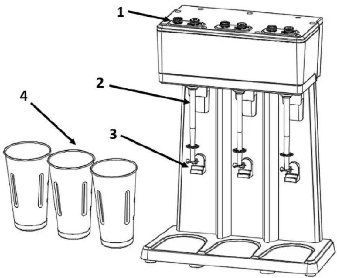 Vevor DM12-U - PARTS AND FEATURE - 1