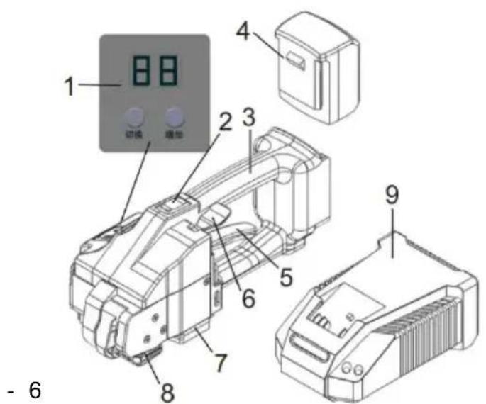 Vevor DS-19 - .1 Constructienaam - 1