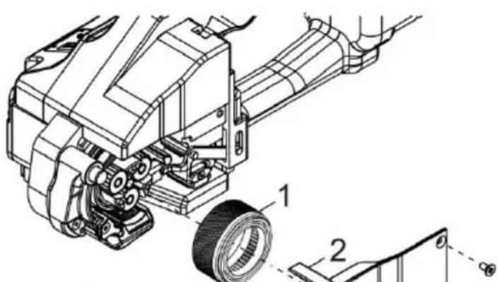 Vevor DS-19 - Reinigung und Austausch der Zahnplatte - 1