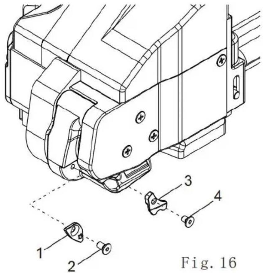 Vevor DS-19 - strap width setting - 1