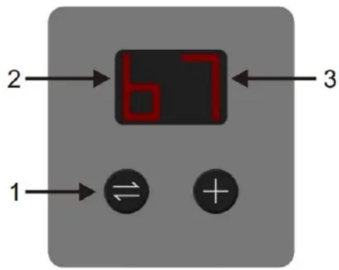 Vevor DS-19 - Check the battery power - 1