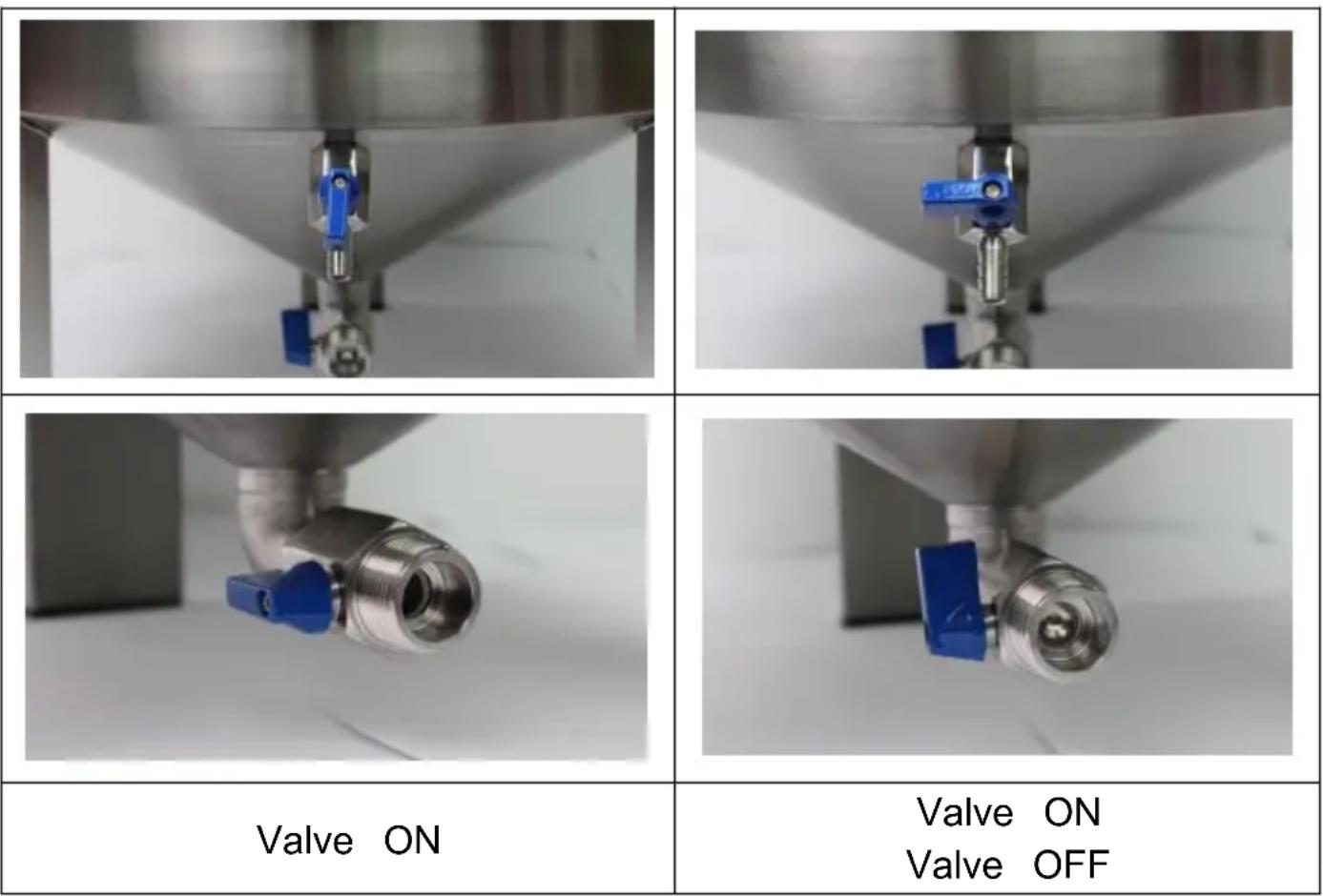 Vevor DM-F600 - Valve Operation - 1