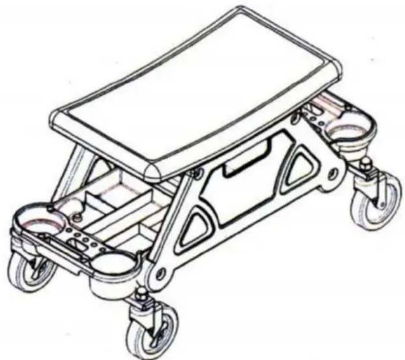 Vevor BLC9010 - Tool Stool - 1