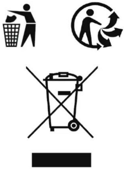 Vevor DP25013B - Do not throw old equipment away with household waste! - 1