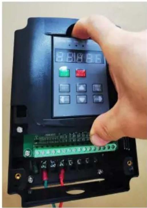 Vevor A2-8007M - Disassembly method of keyboard with connecting wire Step 1 Step 2 - 1