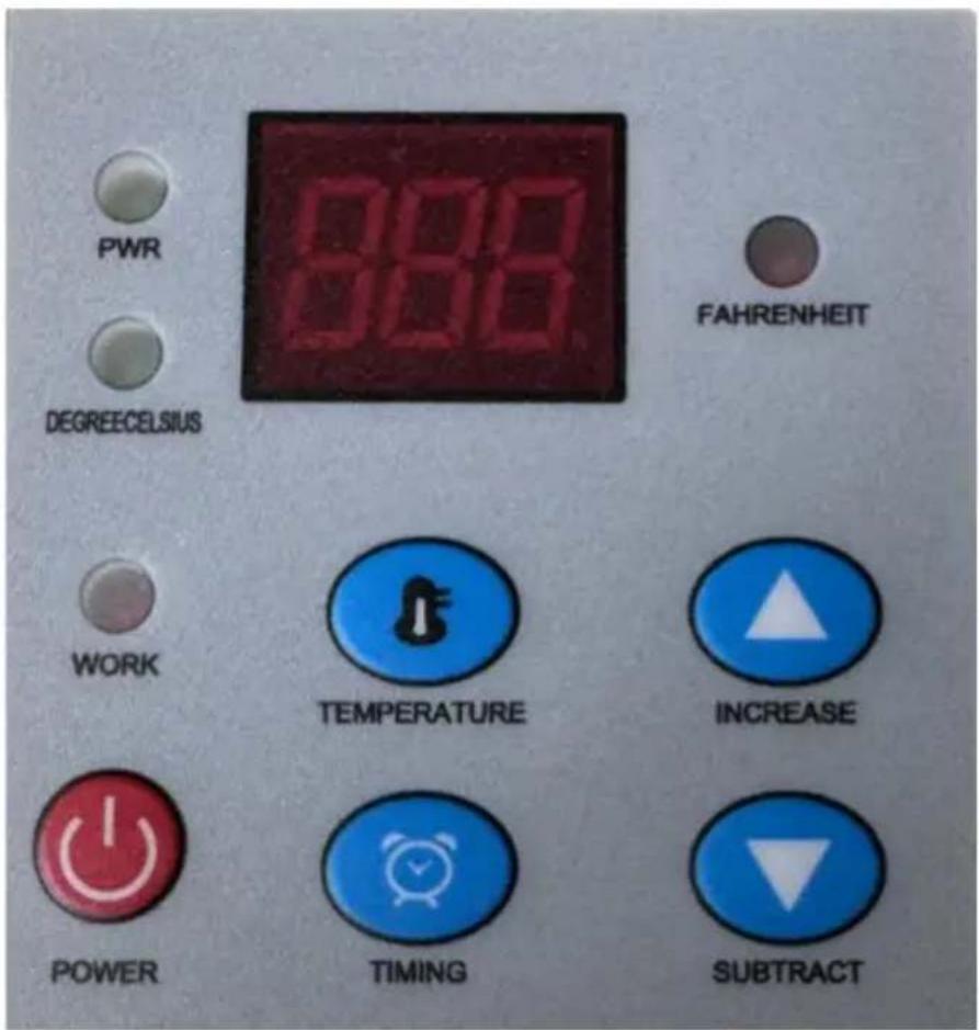 Vevor DHM-55-DT - Mode d'emploi du thermostat - 1
