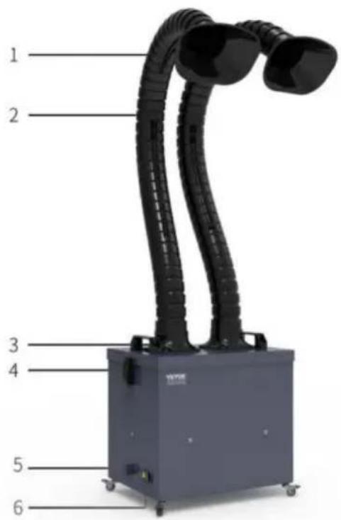 Vevor DX2000 - INFORMATIONS FCC - 1
