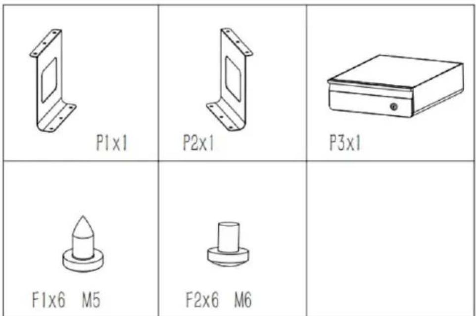 Vevor CT-2 - Part List - CT-2 - 1