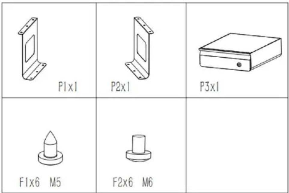 Vevor CT-2 - Part List - CT-2 - 1