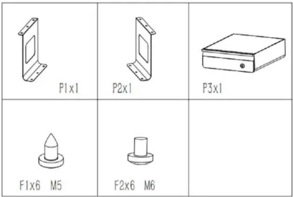 Vevor CT-2 - Part List - CT-2 - 1