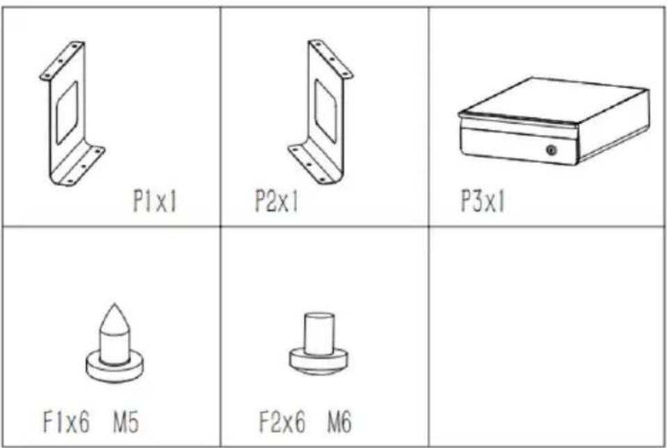 Vevor CT-2 - Part List - CT-2 - 1