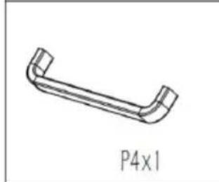 Vevor CT-2 - Part List - CT-1 - 4