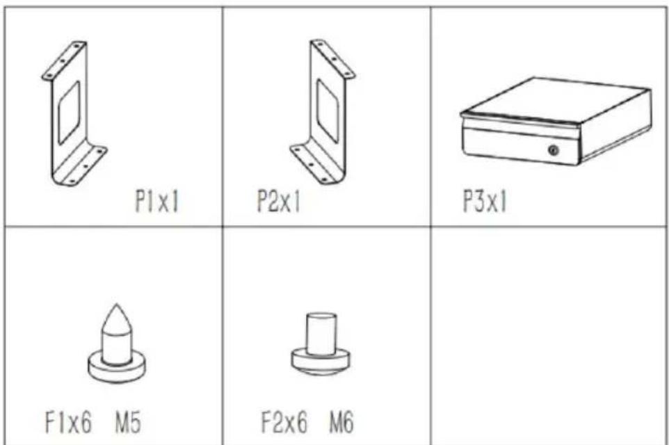 Vevor CT-2 - Part List - CT-2 - 1