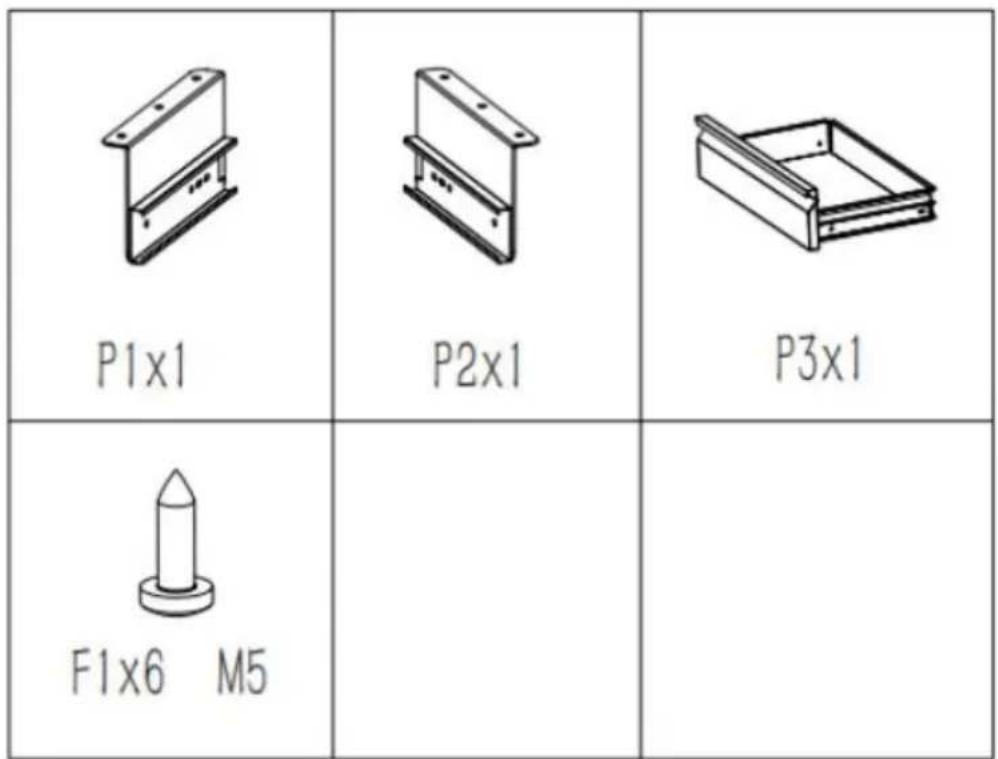 Vevor CT-4 - Part List - CT-4 - 1
