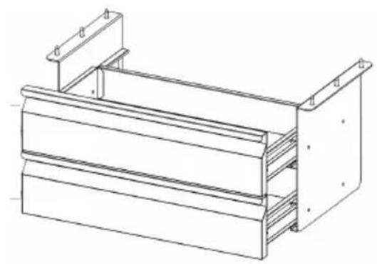 Vevor CT-4 - Under skrivbordslådan - 2